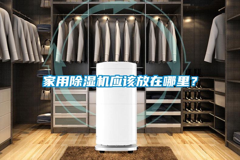 家用除濕機應(yīng)該放在哪里?