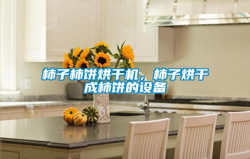 柿子柿餅烘干機，柿子烘干成柿餅的設(shè)備