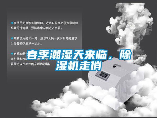 春季潮濕天來臨，除濕機走俏