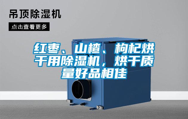 紅棗、山楂、枸杞烘干用除濕機(jī)，烘干質(zhì)量好品相佳