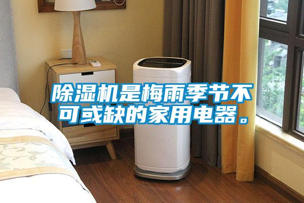 除濕機是梅雨季節不可或缺的家用電器。