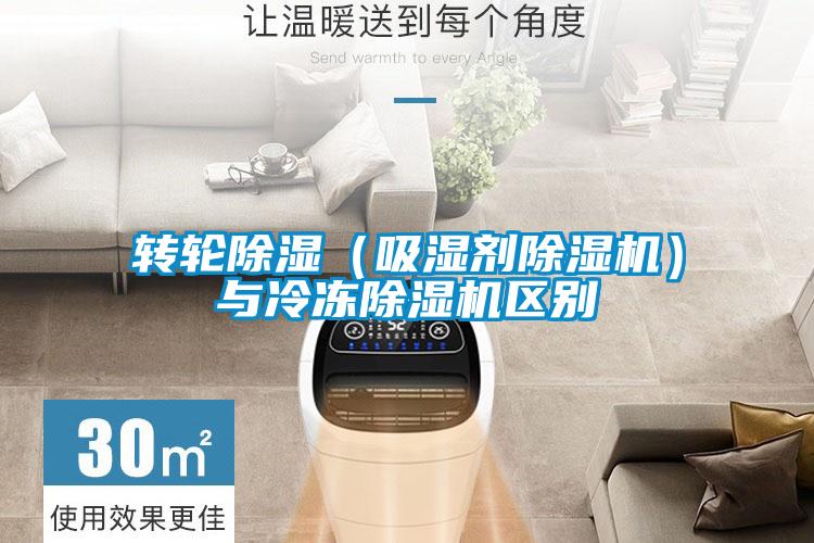 轉輪除濕(吸濕劑除濕機)與冷凍除濕機區別