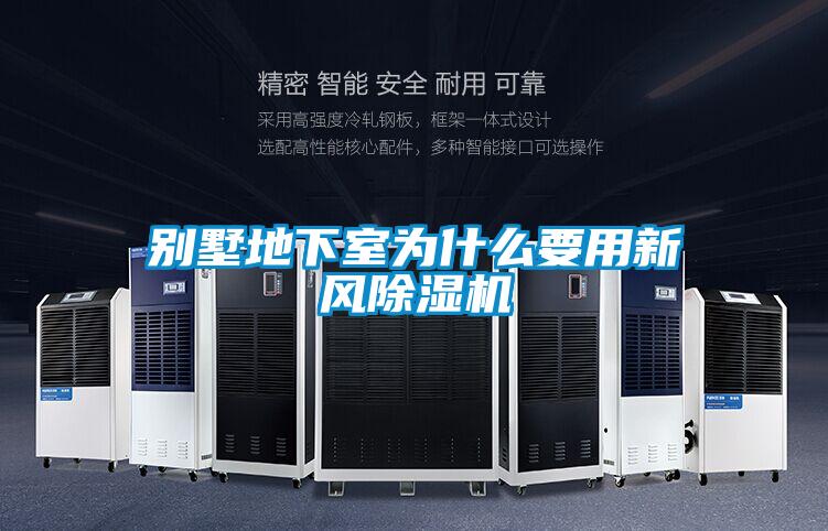 別墅地下室為什么要用新風(fēng)除濕機