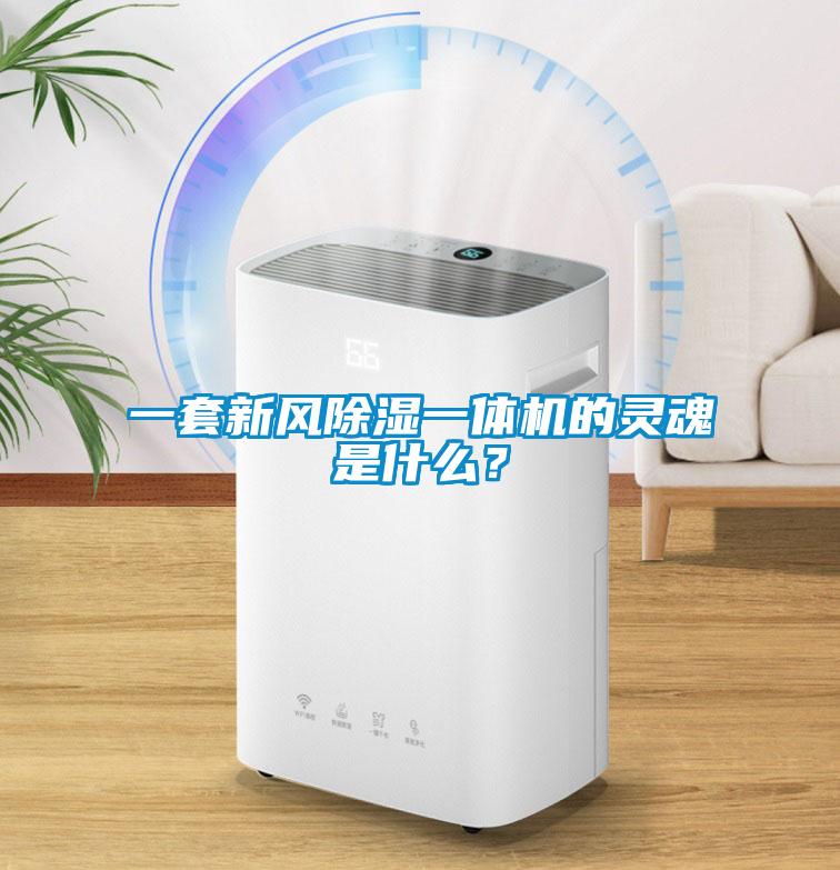 一套新風除濕一體機的靈魂是什么？