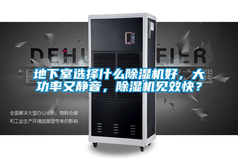 地下室選擇什么除濕機好，大功率又靜音，除濕機見效快？