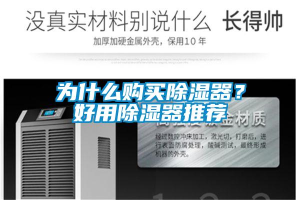 為什么購(gòu)買除濕器?好用除濕器推薦