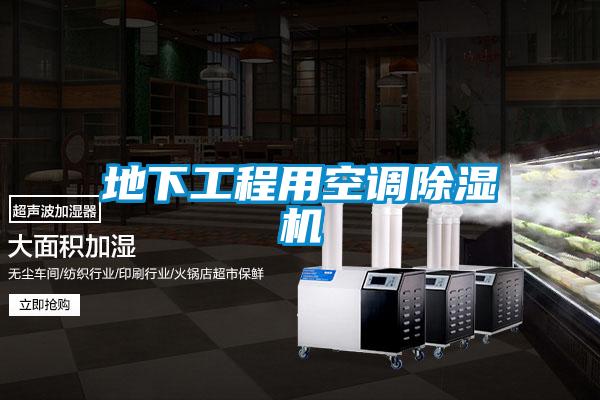 地下工程用空調(diào)除濕機(jī)