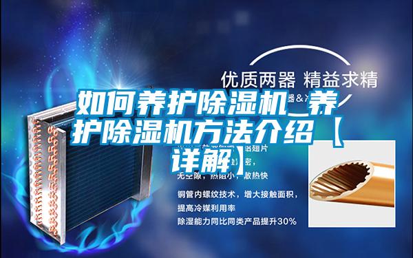 如何養(yǎng)護(hù)除濕機 養(yǎng)護(hù)除濕機方法介紹【詳解】