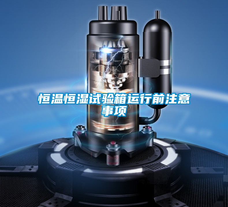 恒溫恒濕試驗箱運(yùn)行前注意事項