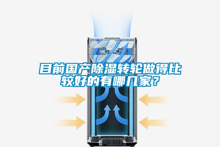 目前國產除濕轉輪做得比較好的有哪幾家?