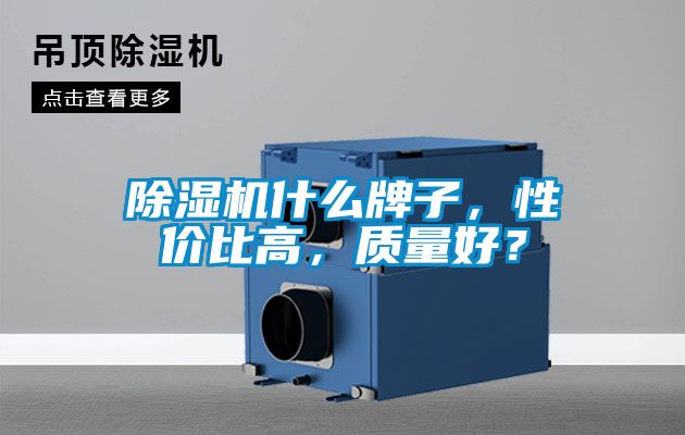 除濕機(jī)什么牌子，性價(jià)比高，質(zhì)量好？