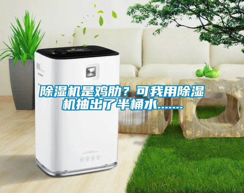 除濕機(jī)是雞肋?可我用除濕機(jī)抽出了半桶水.......