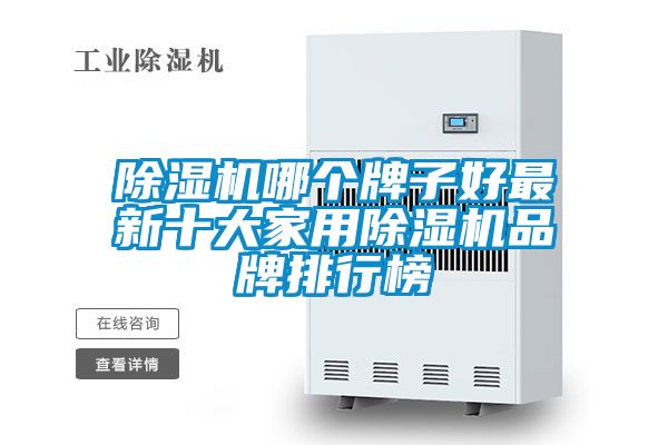 除濕機(jī)哪個牌子好最新十大家用除濕機(jī)品牌排行榜