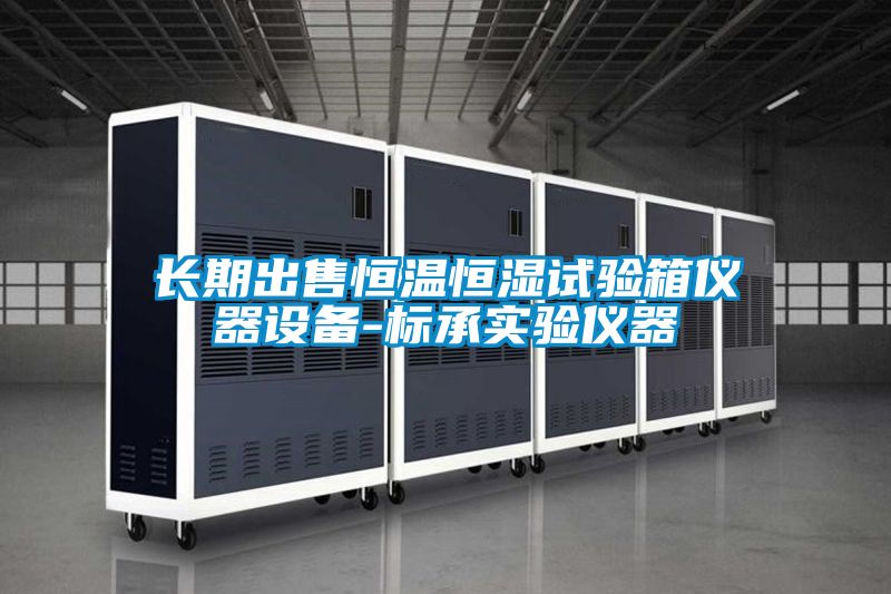 長期出售恒溫恒濕試驗(yàn)箱儀器設(shè)備-標(biāo)承實(shí)驗(yàn)儀器